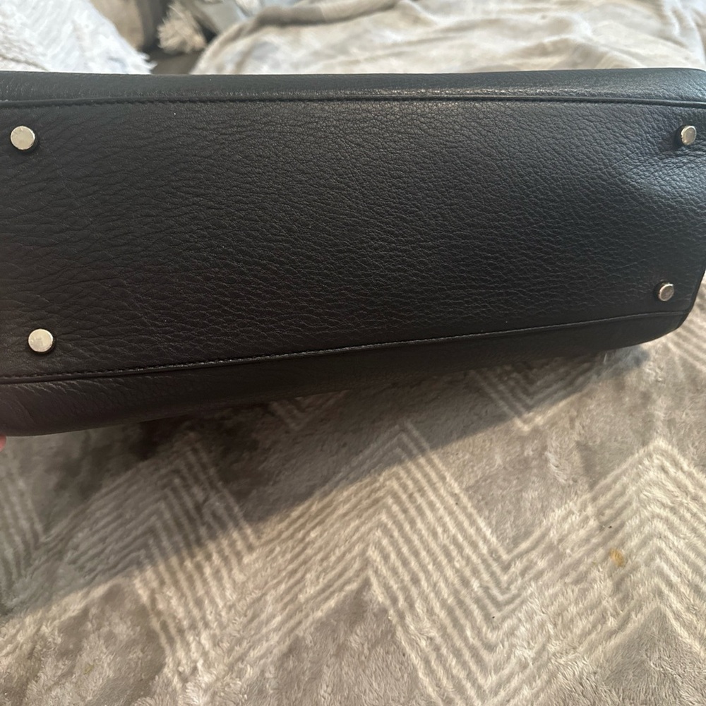 Kate Spade Black Leather Tote - Picture 14 of 16